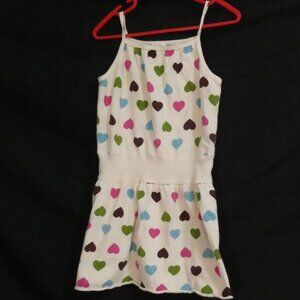 CIRCO | 4T | Heart Pattern Spaghetti Strap Spring - Summer Dress